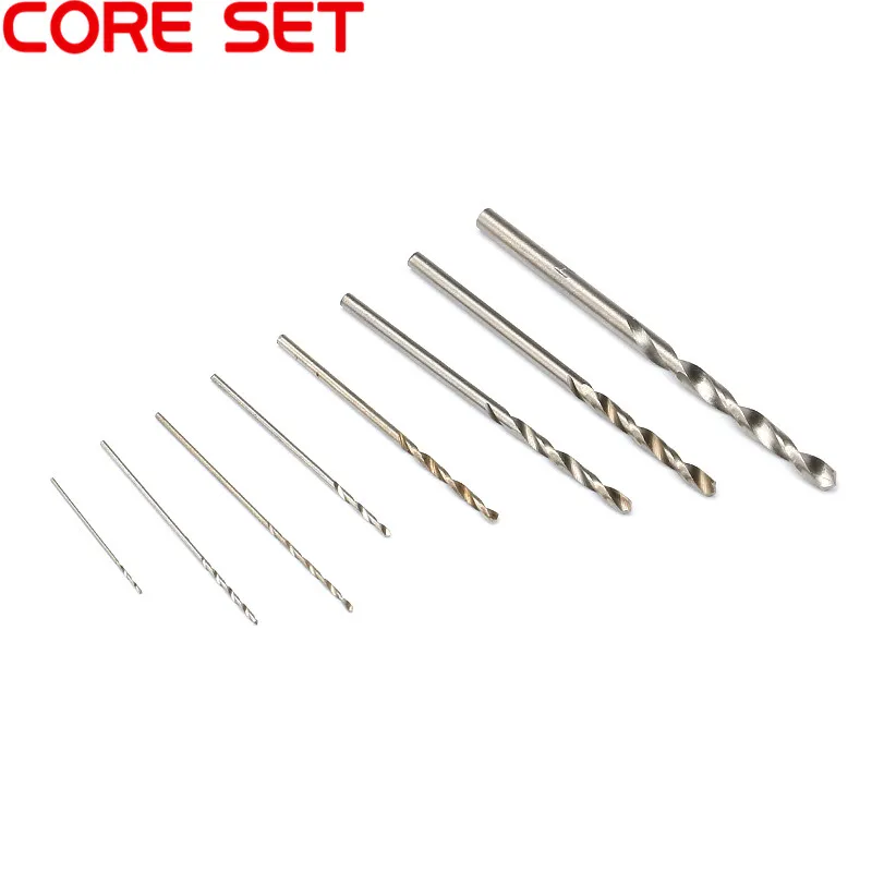 40 шт. набор сверл для дрели 0 5/0 7/0 8/1/1/2/2/3/3 мм|drill bits plastic|bit setdrill bit set |