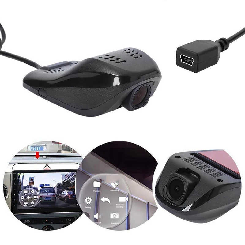 

HD Hidden WiFi Car DVR Vehicle Camera Video Recorder USB Dash Cam Night Vision