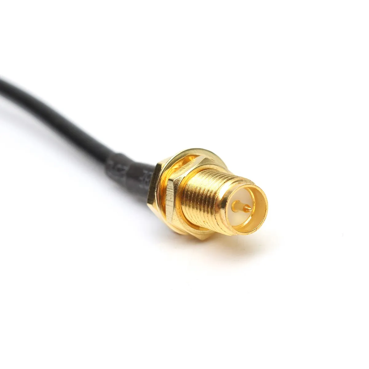 WiFi Wireless Router 3M Wi-Fi Black Antenna Extension Cable RP-SMA