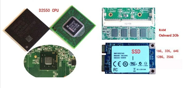 Популярные 8.4 дюйма безвентиляторный панель 32 г SSD 2 г Оперативная память дисплей панели