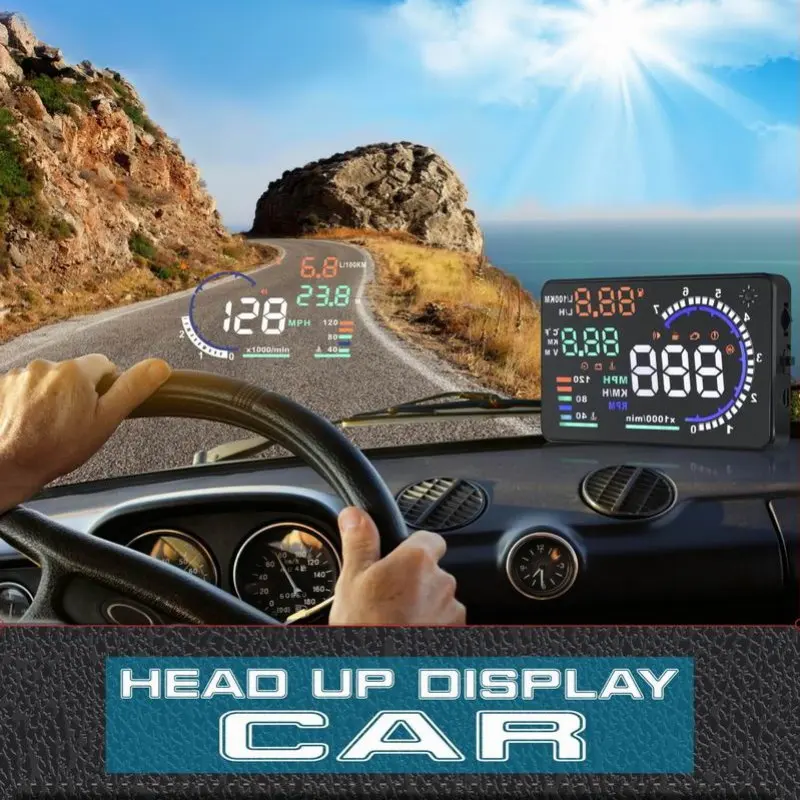 ڵ HUD   ÷ Audi A8 S8 D3 D4 V10 A8L 2011-2020,  ũ OBD ӵ    ׼