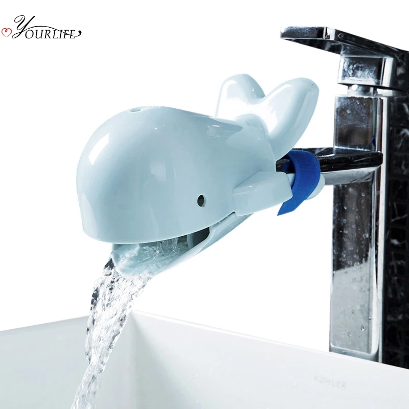 OYOURLIFE Cartoon Faucet Extender For Kids Kitchen Bathroom Sink Extender Hand Washing Extender Household Tap Accessories