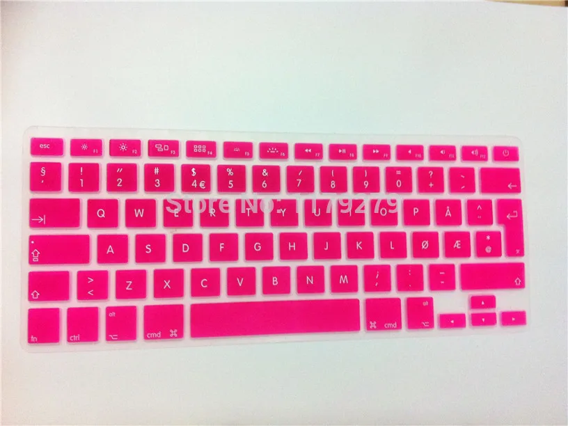 

Norwegian EU Norway layout Silicone Keyboard Protector Cover Skin film for Apple Mac book MacBook Pro Air 13 15 13.3 15.4 17