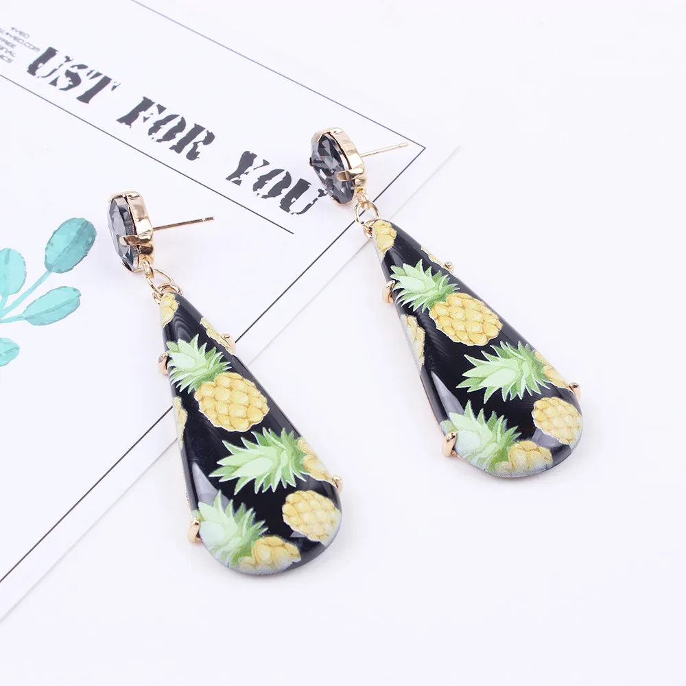 Women's Elegant Long Tassel Earrings Ear Stud Jewelry Gift Alloy Rhinestone Beautiful Earrings