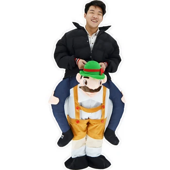 

Novelty Ride on Me Mascot Costumes Carry Beer Festival Dress Cosplay Costume Dress