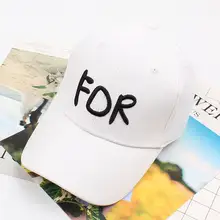 Новая мода унисекс буквы вышивка Повседневная бейсбольная шапка с козырьком все сезоны только ручная стирка. None! Следите за язычок Кепки