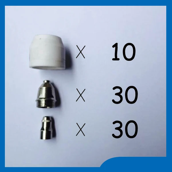 

11.11 big promotion P80 Panasonic Air Plasma Cutting Cutter Torch Consumables, Plasma TIPS,Nozzles 60/80/100Amp, 70PK