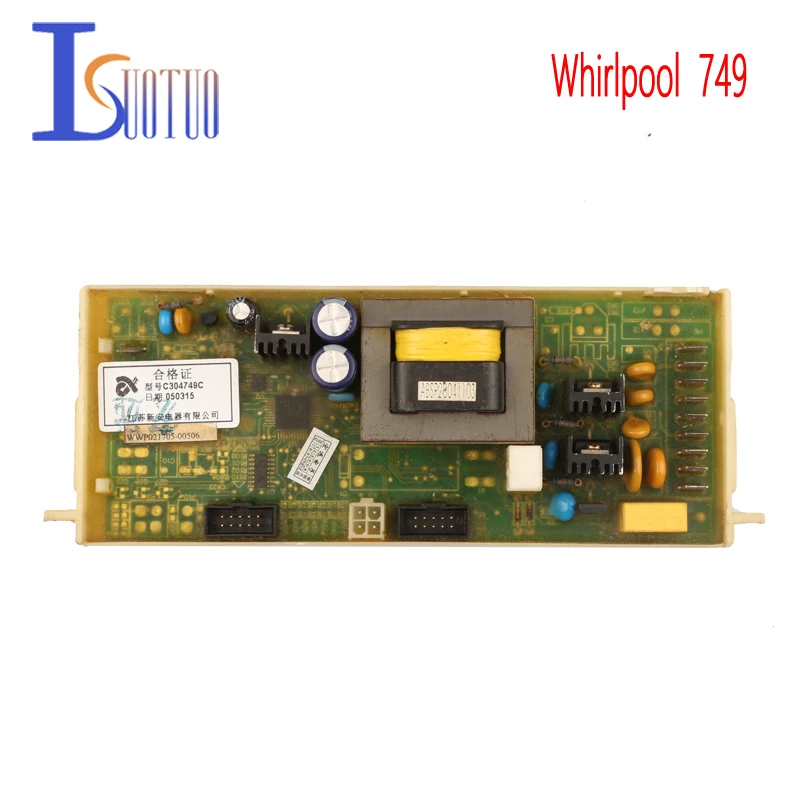 Whirlpool Washing Machine Computer Board 749 Motherboard Square Button Brand New Spot Commodity Whirlpool Washing Machine Computer Board 749 Motherboard Square Button Brand New Spot Commodity