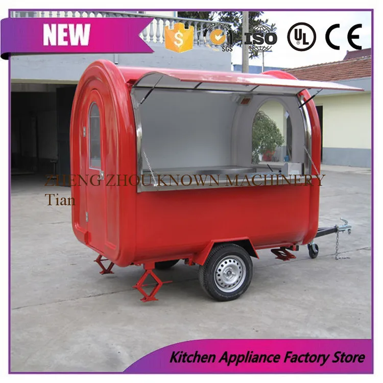 Commercial use Mobile Food Trailer food cartin Food Processors from