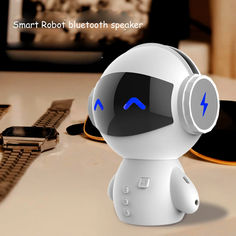 SUPOLOGY Smart Robot Mini Portable Speakers Outdoor Wireless Bluetooth