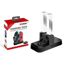 Зарядная док-станция для nintendo Switch Joy-Con& Pro контроллер с зарядным шнуром usb type-C