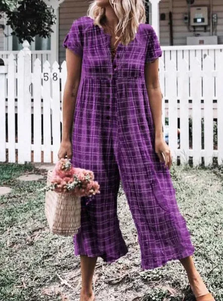 2019 New Fashion Single-breasted Overalls Rompers Long Pants Spring Summer 2019 New Fashion Single-breasted Overalls Rompers Long Pants Spring Summer