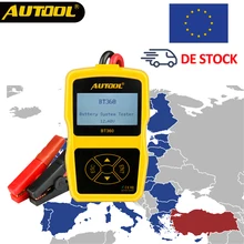 Germania Stock!! Consegna in 5day!! AUTOOL BT360 12 V Batteria Auto Tester Automotive Sistemi di Ricarica di Partenza Batteria Strumento di Misura