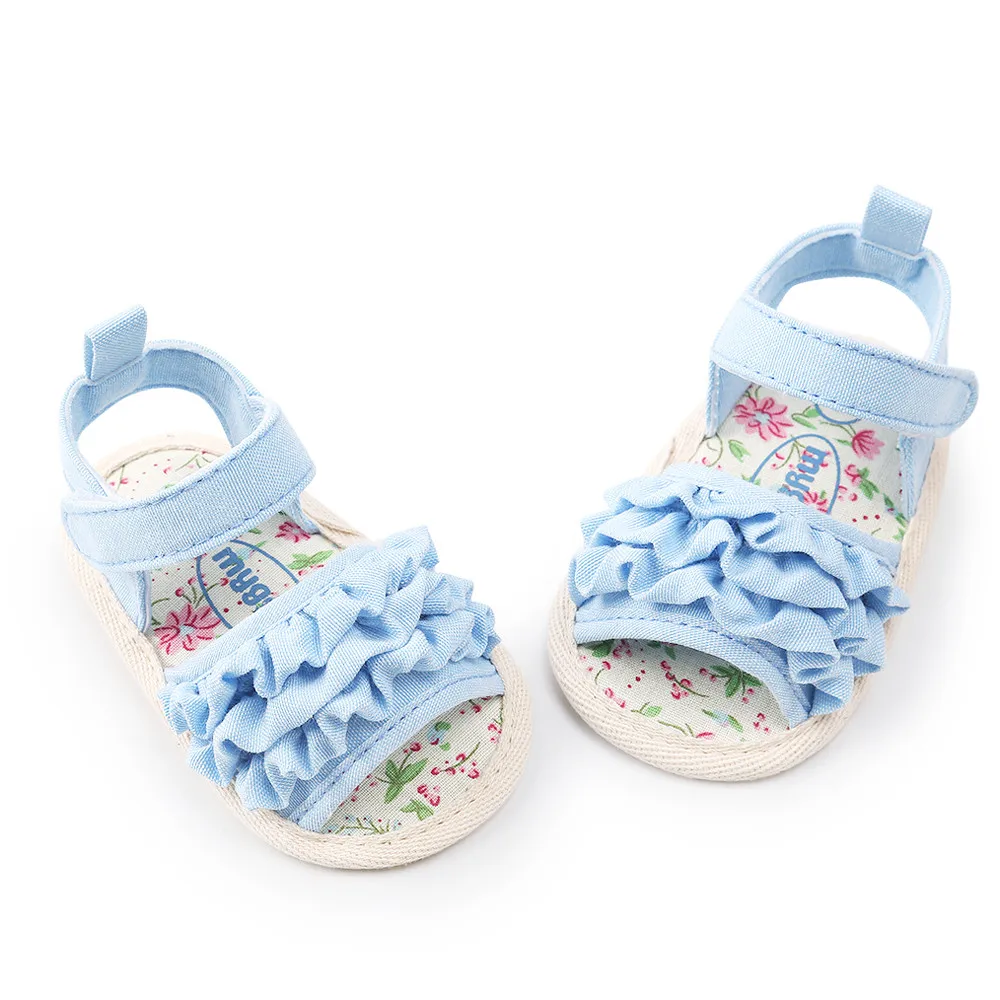 Newborn Baby Girl Shoes Lovely Flower Shoe Casual Comfortable Shoes Sneaker Anti-slip Soft Sole Toddler Shoes zapatos para bebe