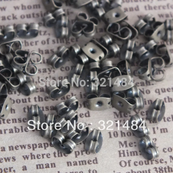 

Antique bronze 2000piece/Lot Earring Stopper findings WHOLESALE