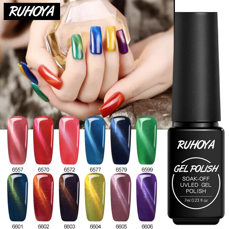 Ruhoya 3 DMagnetic هلام البولندية طويلة الأمد القط العين ورنيش ورنيش مسمار الفن نقع معطلة جل Uv مسمار البولندية مانيكير ورنيش قاعدة أعلى Ruhoya 3 DMagnetic هلام البولندية طويلة الأمد القط العين ورنيش ورنيش مسمار الفن نقع معطلة جل Uv مسمار البولندية مانيكير ورنيش قاعدة أعلى