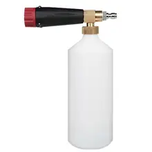 1 шт. пенопластовый пистолет 1/4 БЫСТРОРАЗЪЕМНАЯ мойка высокого давления Снежная пена Лэнс автомобильный водяной пистолет чистящие аксессуары черный красный