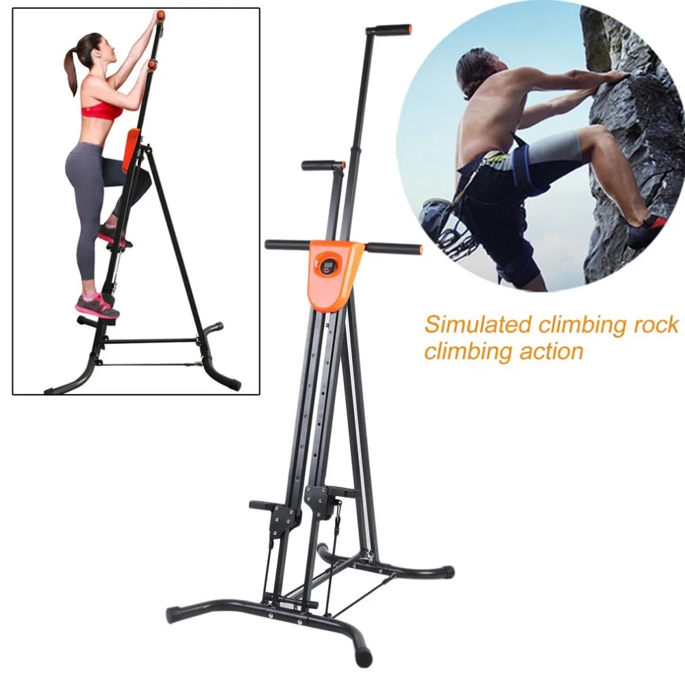 OUTAD Digital Display Foldable Vertical Climber Climbing