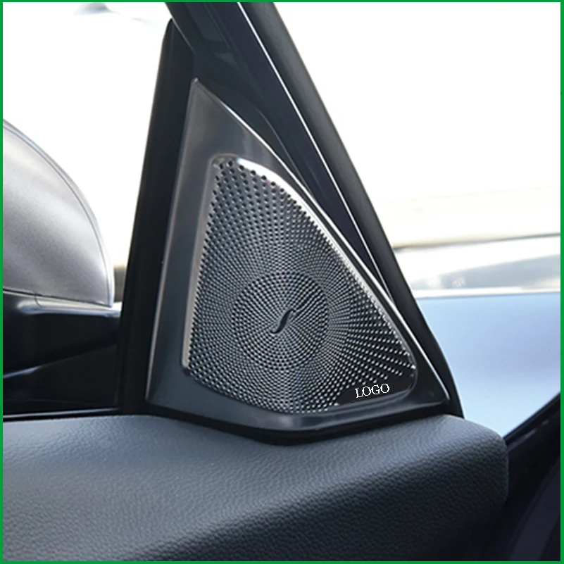 Для Honda Accord 10th передняя дверь треугольник столб аудио динамик декоративная крышка наклейка отделка автомобильные аксессуары