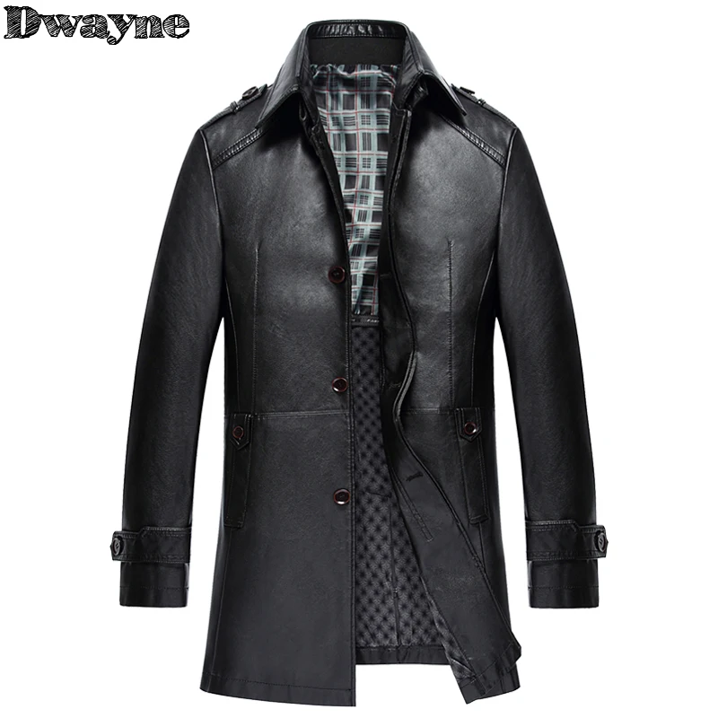 New arrive brand motorcycle leather jackets men men's leather jacket ...