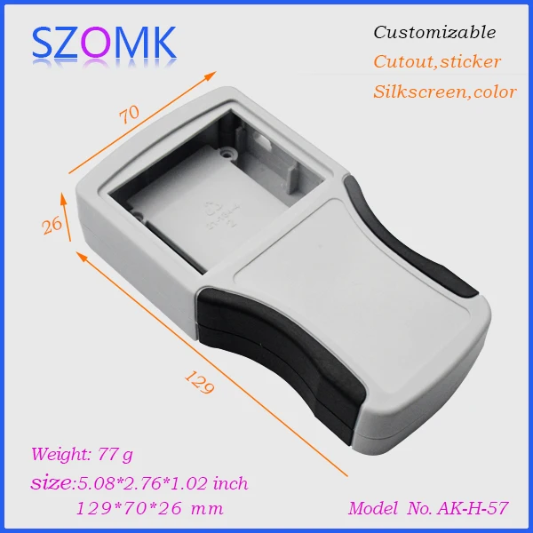 

4 pcs/lot plastic project box distribution box plastic enclosure for electronic Diy Junction box 134x70x31 mm
