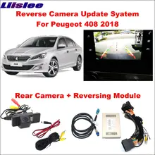Liislee For Peugeot 408 2018 Original Screen Update System / Reversing Track Image Module + Reverse Camera / Digital Decoder Liislee For Peugeot 408 2018 Original Screen Update System / Reversing Track Image Module + Reverse Camera / Digital Decoder