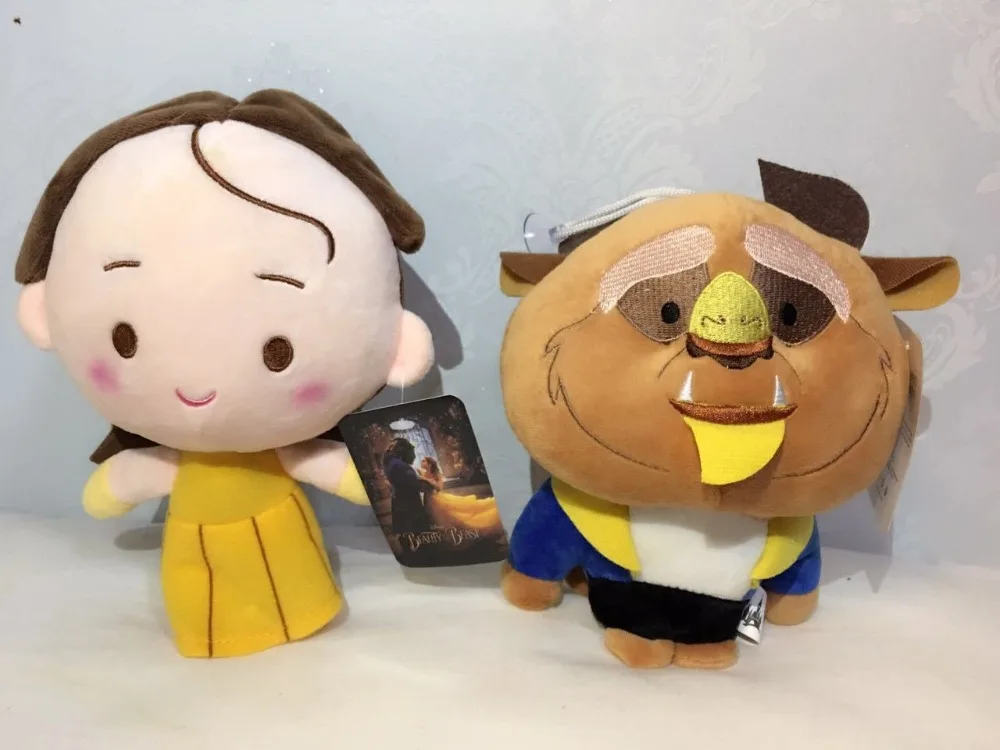 The movie the beauty and the beast belle toy Q version baby stuffed miniature plush toy