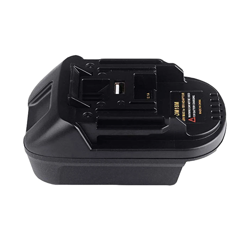 Адаптер для аккумулятора DM18M Dewalt 20 в Makita 18 литиевый BL1830 BL1840 BL1850 14 4