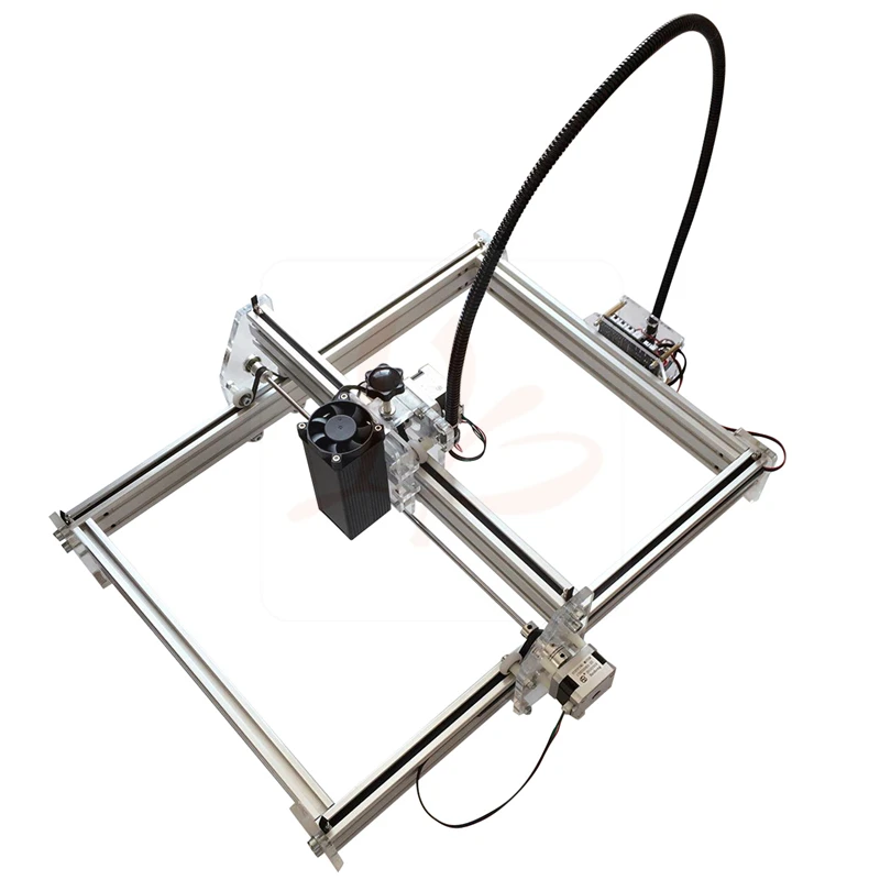 

Disassembled 500MW 2500MW 10W Blue Violet mini CNC Laser Engraving Machine 3040 laser height adjustable Carving Size 30*40CM