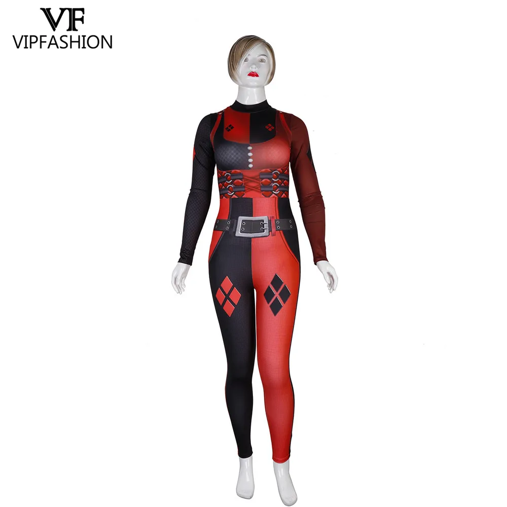 VIP Мода последние товары комбинезон косплей боди 3D Terro клоуны Хэллоуин стиль печатных комбинезоны костюмы для женщин