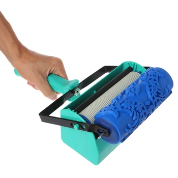 

Double Color Wall Decoration Paint Painting Machine For 5 Inch Roller Brush Tool