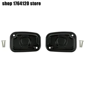 

Motorcycle Brake Master Cylinder Cover Left/Right Sides For Harley Touring FLHT FLHR FLHX 08-17 TRIKE 09-13 V-Rod 2006-17