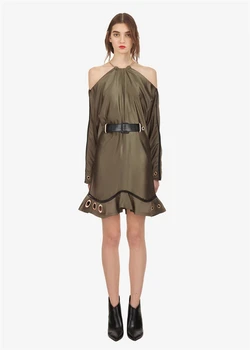 

2019 Mini Dress Sexy Celedrity Backless Elegant Full Halter Sashes Women Hollow Out Night Club Body con Party Dresses Wholesale