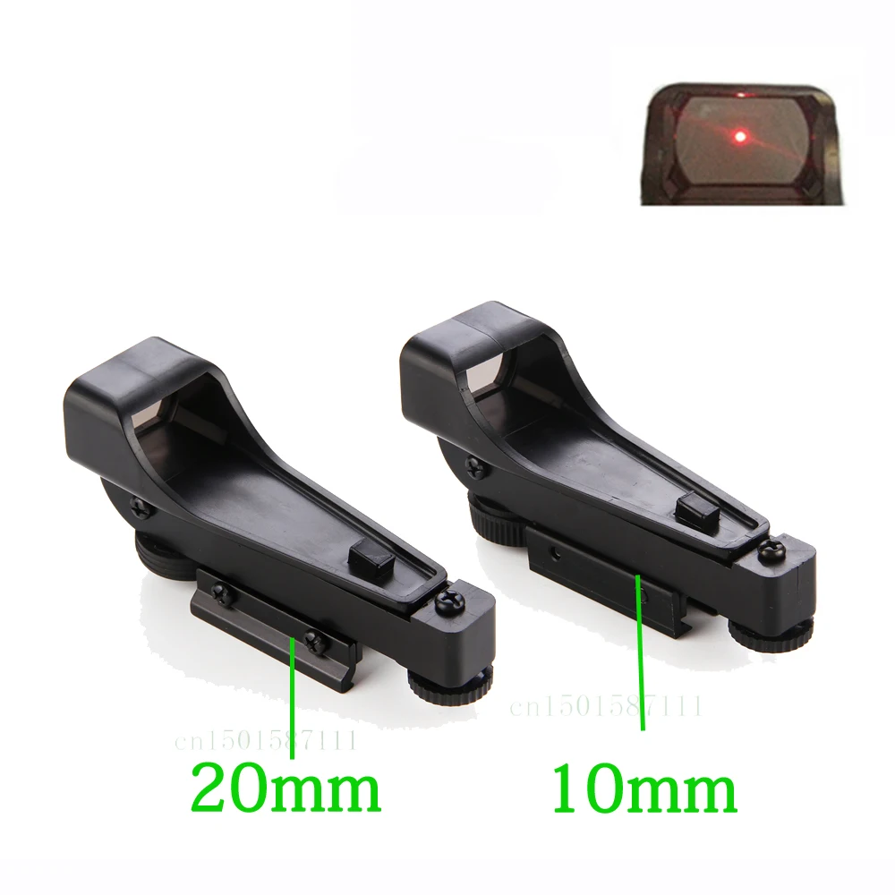 

Tactical Reflex sight Red Dot Sight Scope Wide View Airgun 10 or 20mm Weaver Rail Mounts1x20x30 Riflescope Airsoft Free Shipping