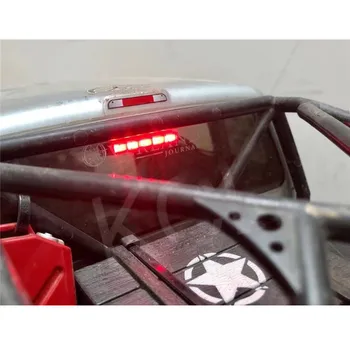 

32mm 62mm LED Taillight Brake Light Lamp for 1/10 RC Car Axial SCX10 II Wraith RR10 TRX4 D90 Tamiya Parts Accessories