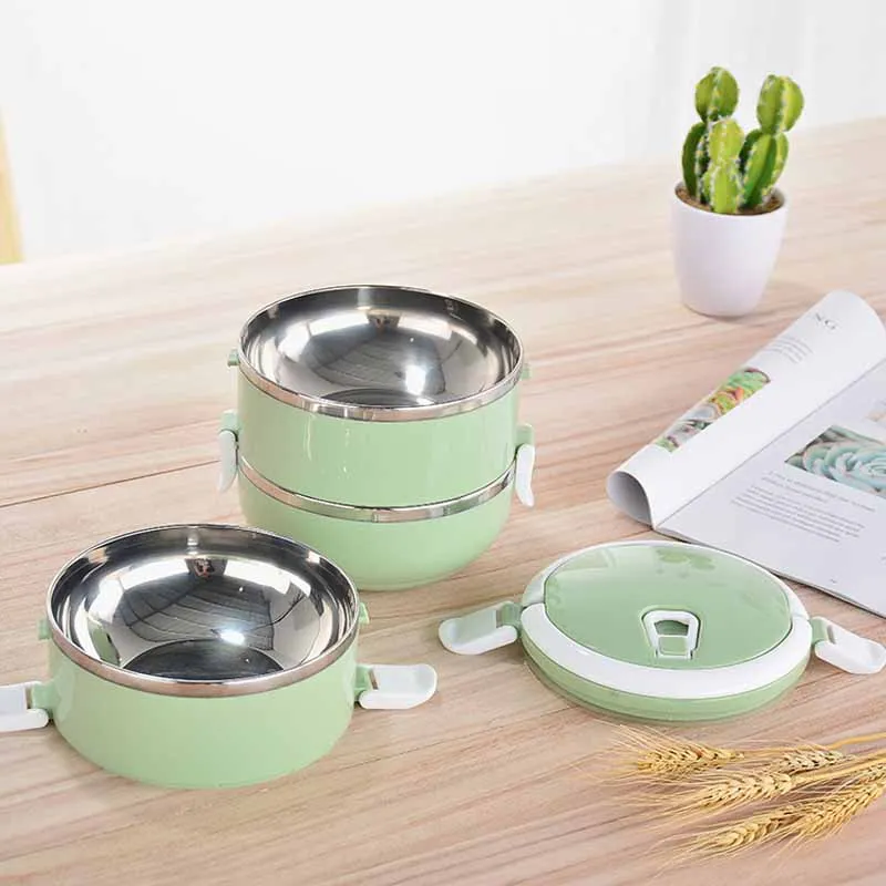 

Multifunction 1/2/3/4 Layer Stainless Steel Bento Lunch Box Insulation Food Containers Stainless steel warming box lunch box
