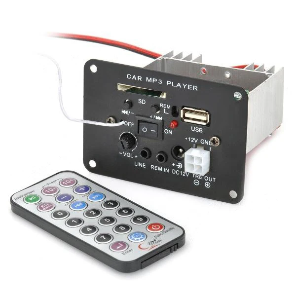 Car MP3 Player Module FM Transmitter with Remote Controller/USB/SD/FM (DC 12V) 1900664 Retail
