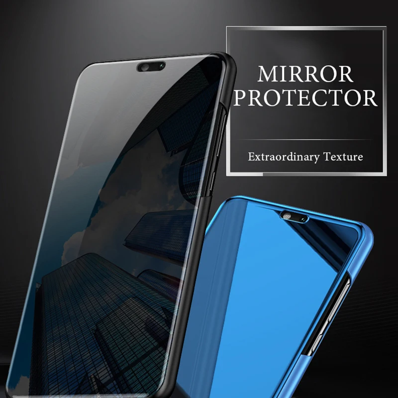 Clear View Smart Mirror Phone Case For Xiaomi Redmi 5 Plus Note 5 5A