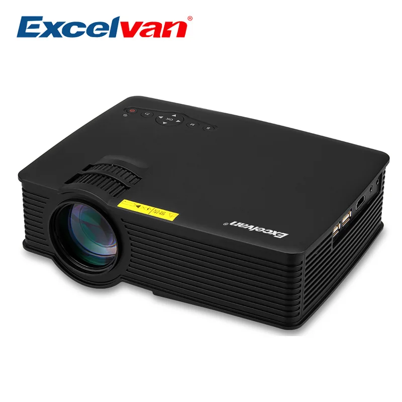 

Excelvan EHD09 UC40s Mini LED Projector 800x480pixels 800 Lumens Home Cinema HDMI/USB/SD/AV/3.5mm GP9 Projector
