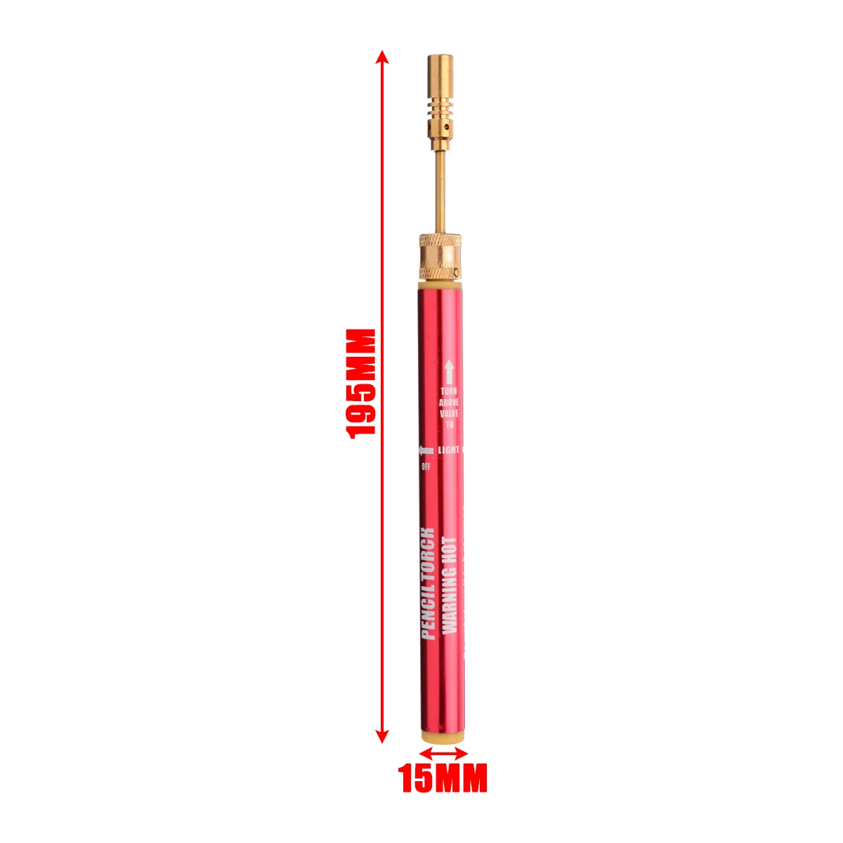 New Metal Gas Blow Tool Welding Torch Gun Mini Soldering Solder Iron Cordless Welding Pen Burner For Hot Air Blower