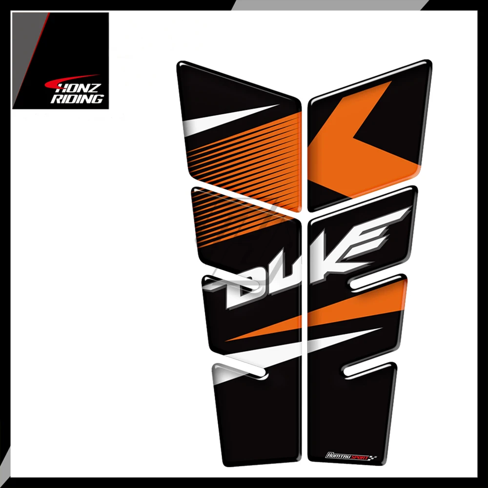 Для KTM 390 200 690 125 Duke Tankpad 3D защитная накладка на бак мотоцикла Stickers | Автомобили и