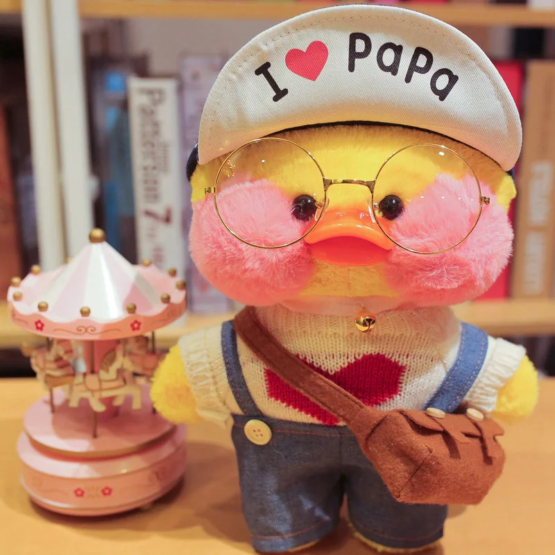 Juguete De Pato De 30 Cm Lalafanfan Yellow Duck Peluche De P Juguete De Pato De 30 Cm Lalafanfan Yellow Duck Peluche De P