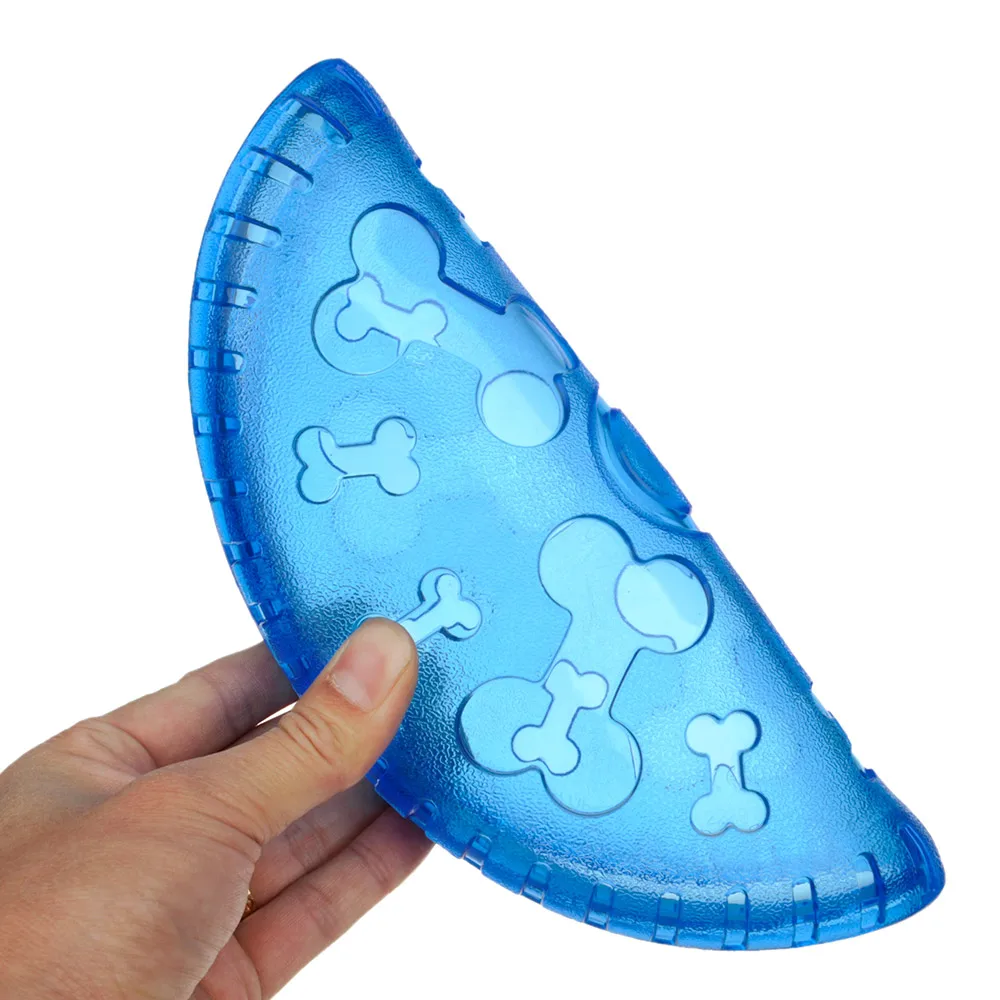 Hoopet كلب لعبة العظام الطباعة كلب تدريب تحلق القرص مقاومة الأسنان مضغ لعبة Hoopet كلب لعبة العظام الطباعة كلب تدريب تحلق القرص مقاومة الأسنان مضغ لعبة