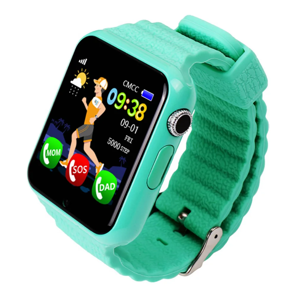 

SZMUGUA Children Smart Watch Security Anti-lost GPS Tracker Waterproof SIM Card Camera Kid SOS Emergency For IOS Android