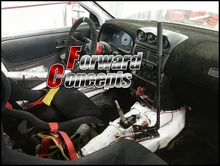 PARA FIBRA DE CARBONO 1998-2000 IMPREZA WRX GC GF/97-01 FORESTER 52 MM TRIPLO MEDIDOR MEDIDOR POD