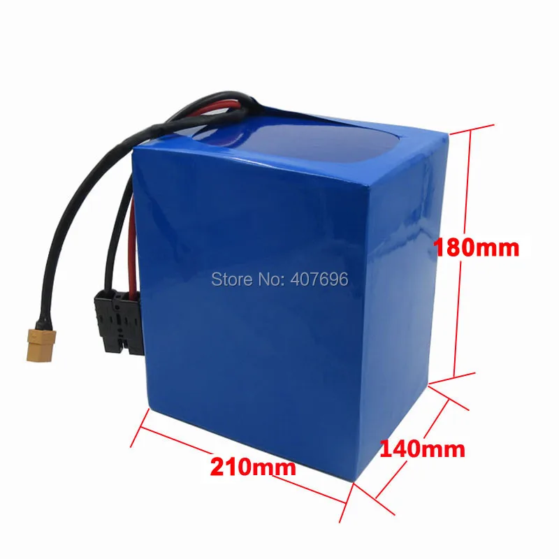 Clearance 1500W 36V 25AH lifepo4 battery 36V electric bike ebike LFP battery with 50A BMS 43.8V 3A Charger Free shipping 3
