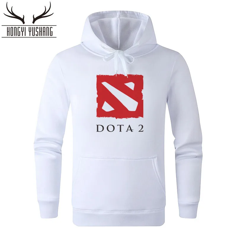  2018 Autumn Winter Men's Hoodie Game Dota 2 Hoodies Men Casual Pullover Fleece Hoody Dota2 Sweatshi