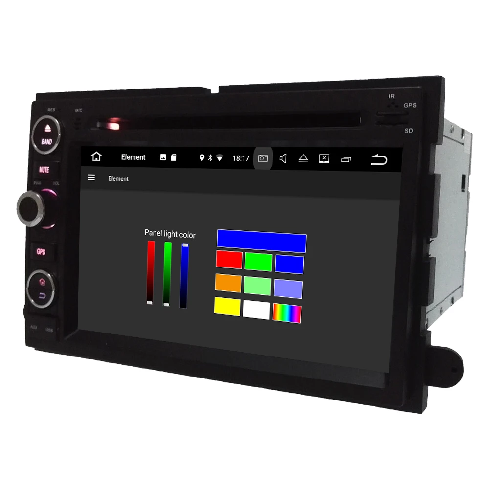 KLYDE 4G wifi Android 8,0 Восьмиядерный 4 Гб ram автомобильный dvd-плеер радио для Ford Focus Mercury Milan Sable Монтего Monterey альпинист