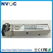 1,25G 1290nm 40 км 1270nm-1610nm дуплекс, DDM/DOM, двойной LC CWDM SFP волоконно-оптический модуль приемопередатчика