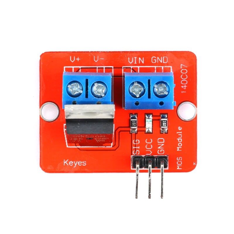 IRF520 модуль привода MOS трубка полевой транзисторный модуль привода для Arduino MCU ARM 0-24V